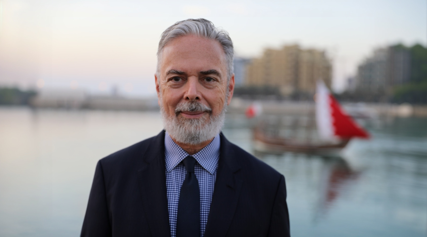 Ambassador Antonio at the Award 2nd Edition Winning Ceremony in 2022. Photo: UN Women/SCW Bahrain.